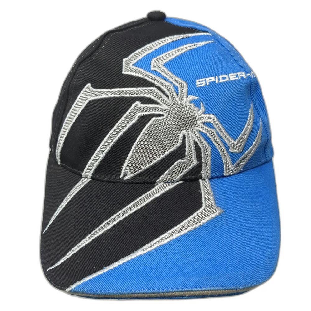 ABG Accessories Baseball Cap Blue Black One Size Spider-Man 2 Movie Promo Hat